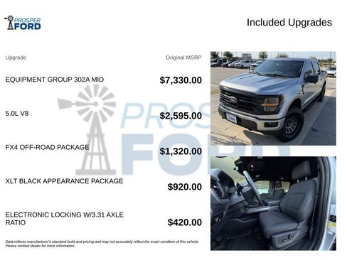 Certified 2026 Ford F150 XLT w/ Equipment Group 302A MID AWD/4WD image 3