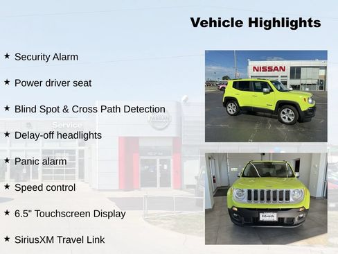 Used 2017 Jeep Renegade Limited AWD/4WD image 10