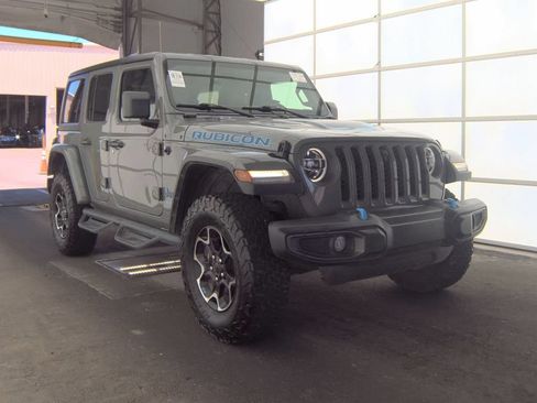 Used 2021 Jeep Wrangler Unlimited Rubicon 4xe w/ Cold Weather Group AWD/4WD image 3