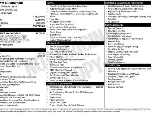 Used 2024 BMW X3 xDrive30i w/ Convenience Package image 6