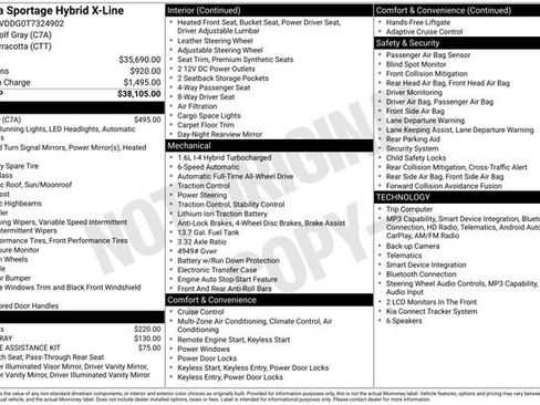 Certified 2026 Kia Sportage X-Line AWD/4WD image 7