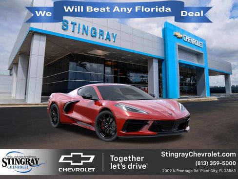 New 2027 Chevrolet Corvette Stingray Coupe w/ Stealth Interior Trim Package RWD image 1