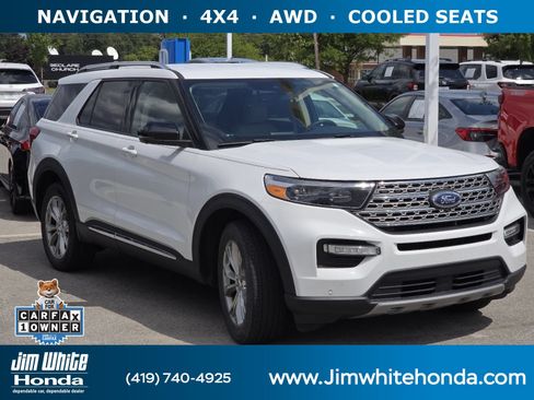 Used 2021 Ford Explorer Limited w/ Equipment Group 301A AWD/4WD image 1