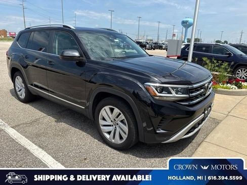 Used 2021 Volkswagen Atlas SEL AWD/4WD image 1