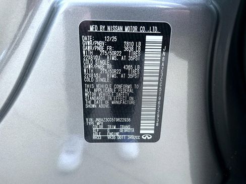 New 2026 INFINITI QX80 Autograph AWD/4WD image 27