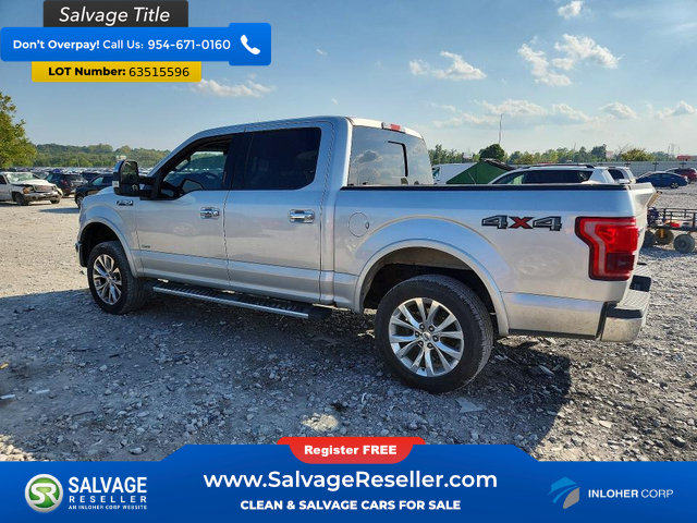 Used 2015 Ford F150 Lariat AWD/4WD image 3