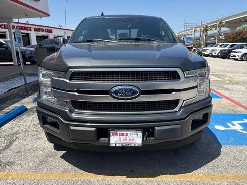 Used 2019 Ford F150 Platinum w/ Technology Package AWD/4WD image 2