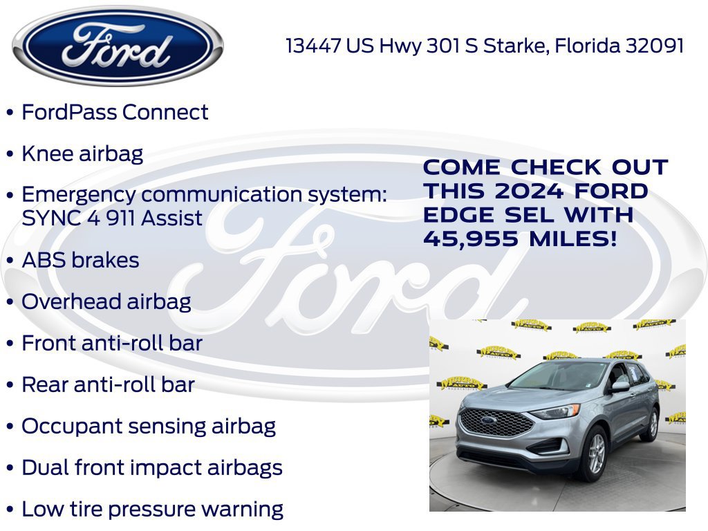 Certified 2024 Ford Edge SEL AWD/4WD image 27