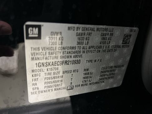 Used 2015 Chevrolet Tahoe LS AWD/4WD image 27