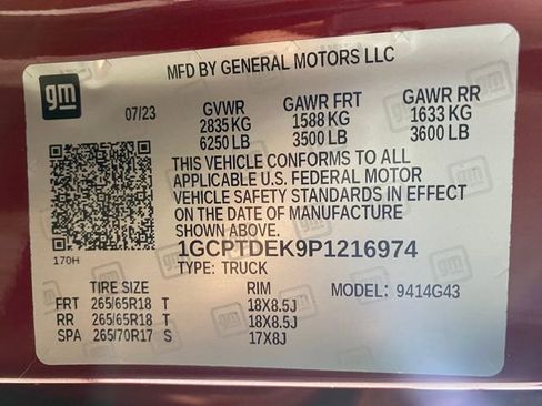 Certified 2023 Chevrolet Colorado Z71 w/ Z71 Convenience Package 2 image 31