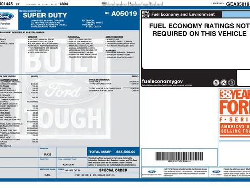 Used 2016 Ford F550 4x4 Regular Cab Super Duty image 3