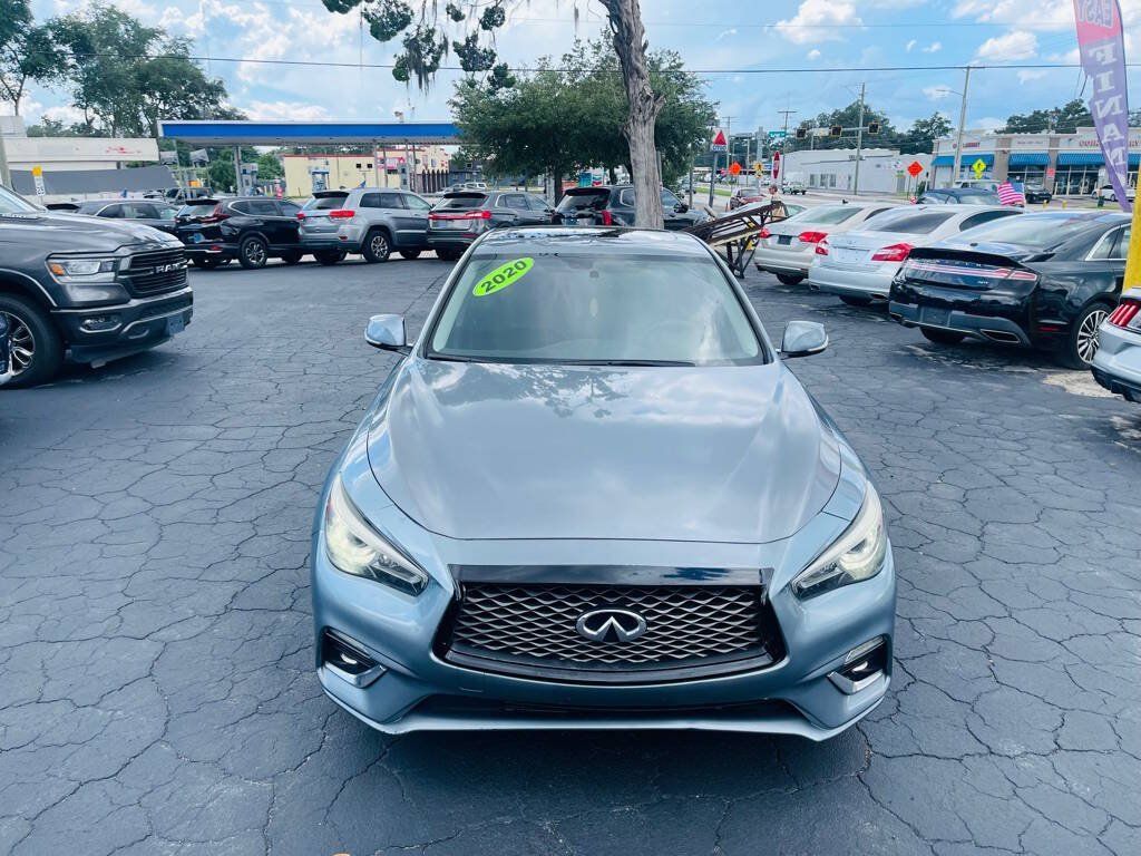 Used 2020 INFINITI Q50 Luxe RWD image 4