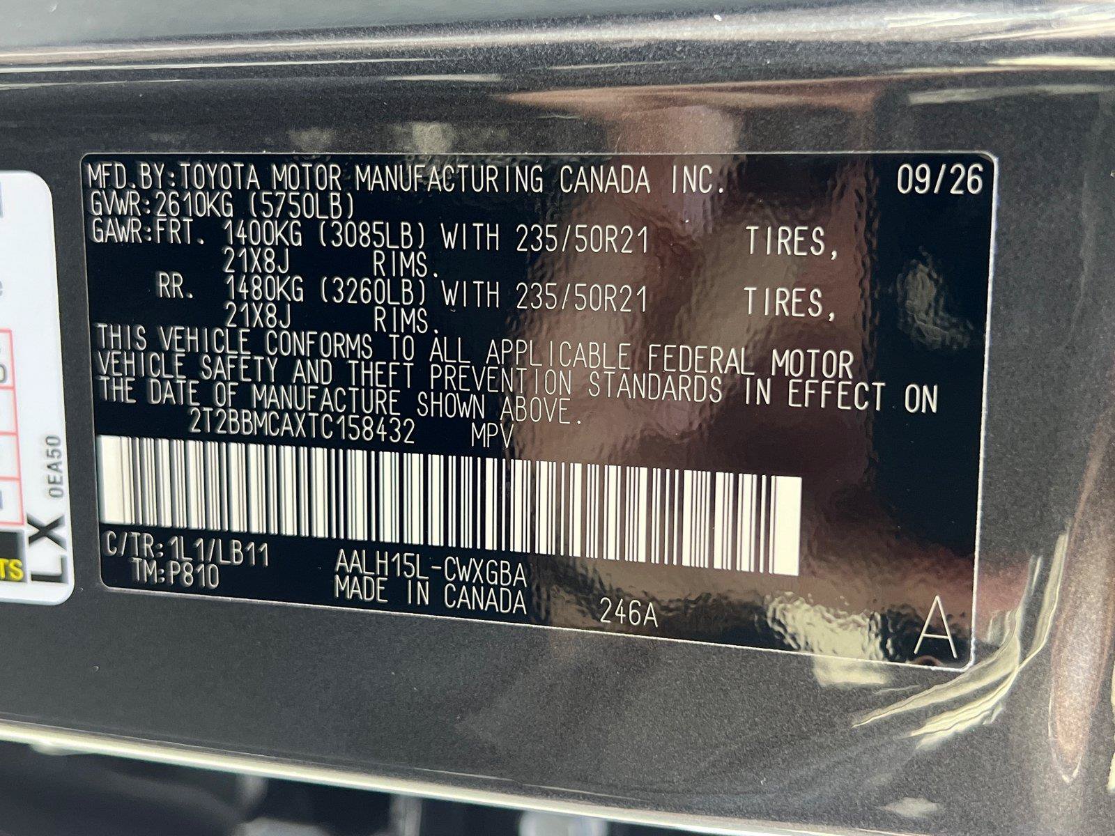 New 2026 Lexus RX 350h AWD/4WD image 26