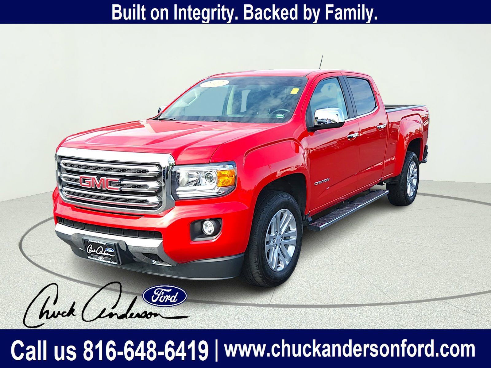 Used 2017 GMC Canyon SLT w/ Trailering Package AWD/4WD image 1