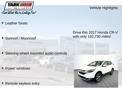 Used 2017 Honda CR-V EX-L image 7