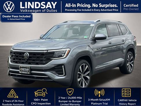 Certified 2025 Volkswagen Atlas SEL Premium R-Line AWD/4WD image 4