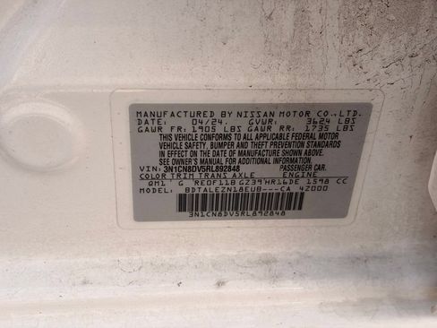 Used 2024 Nissan Versa S FWD image 10