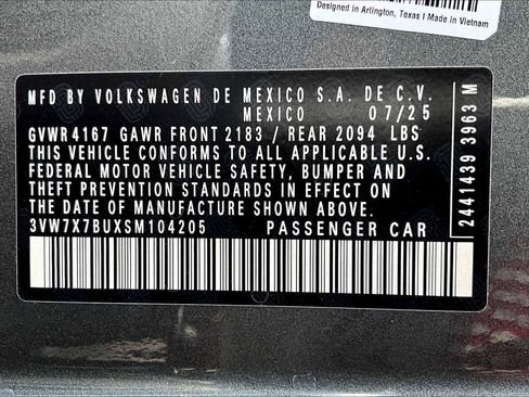 New 2025 Volkswagen Jetta SE image 19