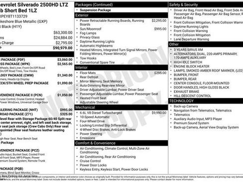 New 2026 Chevrolet Silverado 2500 LTZ w/ LTZ Plus Package AWD/4WD image 4