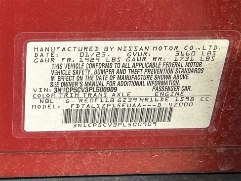 Certified 2023 Nissan Kicks SV image 11