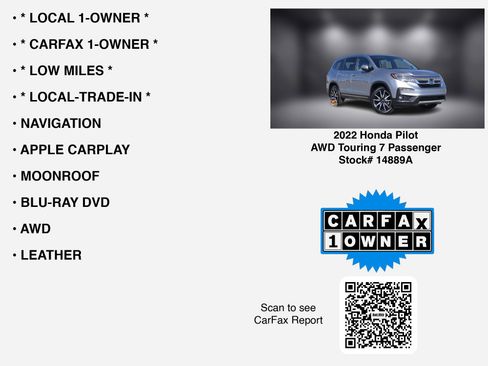 Used 2022 Honda Pilot Touring image 7