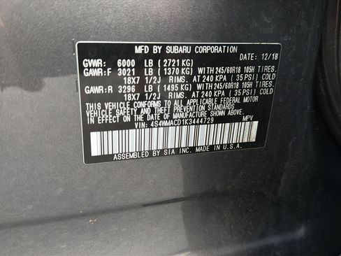 Used 2019 Subaru Ascent Premium AWD/4WD image 41