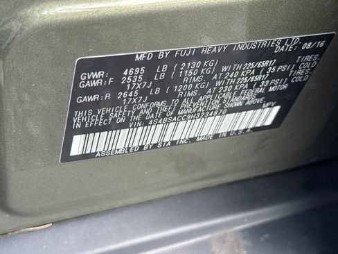 Used 2017 Subaru Outback 2.5i Premium w/ Popular Package #2 AWD/4WD image 29