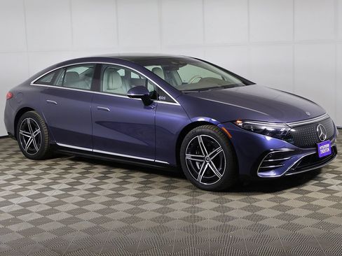 Used 2024 Mercedes-Benz EQS 450+ 4MATIC Sedan w/ AMG Line Exterior Package image 2