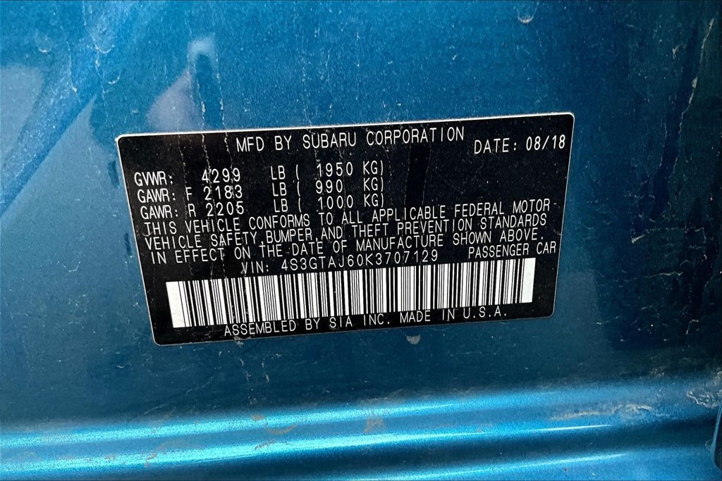 Used 2019 Subaru Impreza 2.0i Sport AWD/4WD image 19