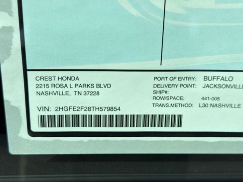 New 2026 Honda Civic LX image 25