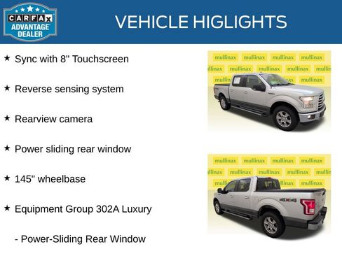 Used 2015 Ford F150 XLT w/ Equipment Group 302A Luxury AWD/4WD image 21