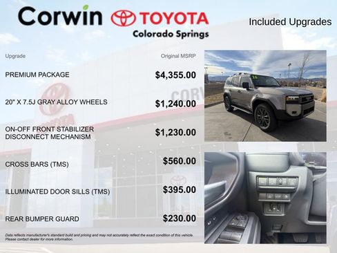 Used 2026 Toyota Land Cruiser w/ Premium Package image 4