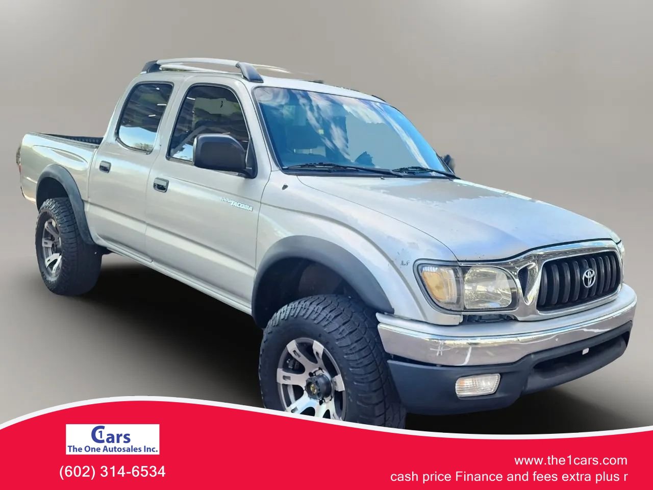 Used 2002 Toyota Tacoma PreRunner w/ SR5 Pkg w/ Chrome Pkg RWD image 1