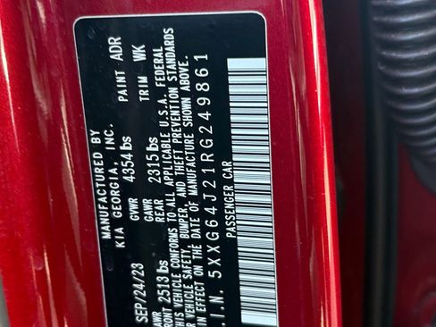 Certified 2024 Kia K5 GT-Line FWD image 12