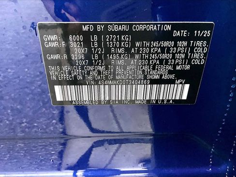 New 2026 Subaru Ascent Touring image 18