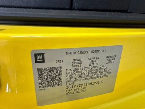 Used 2019 Chevrolet Corvette Grand Sport RWD image 99