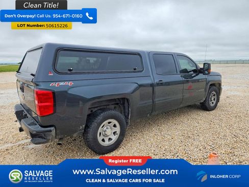 Used 2017 Chevrolet Silverado 1500 W/T w/ Trailering Package AWD/4WD image 4
