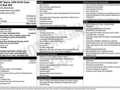 Certified 2024 GMC Sierra 1500 AT4X w/ AT4X AEV Edition image 53