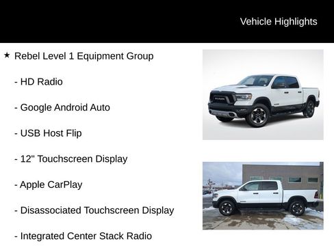 Used 2023 RAM 1500 Rebel w/ Rebel Level 1 Equipment Group image 21