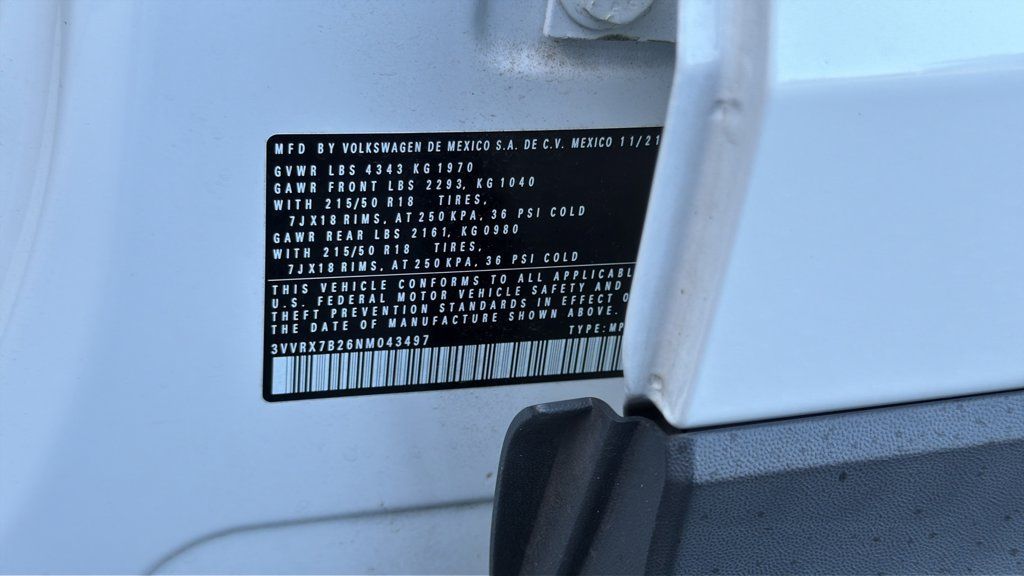 Used 2022 Volkswagen Taos SE FWD image 35