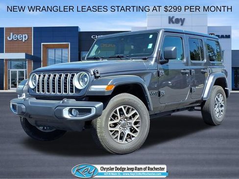 Used 2025 Jeep Wrangler Unlimited Sahara AWD/4WD image 1