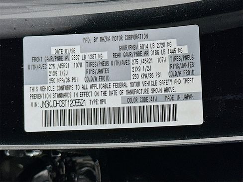 New 2026 MAZDA CX-70 3.3 Turbo S w/ Premium Package image 34