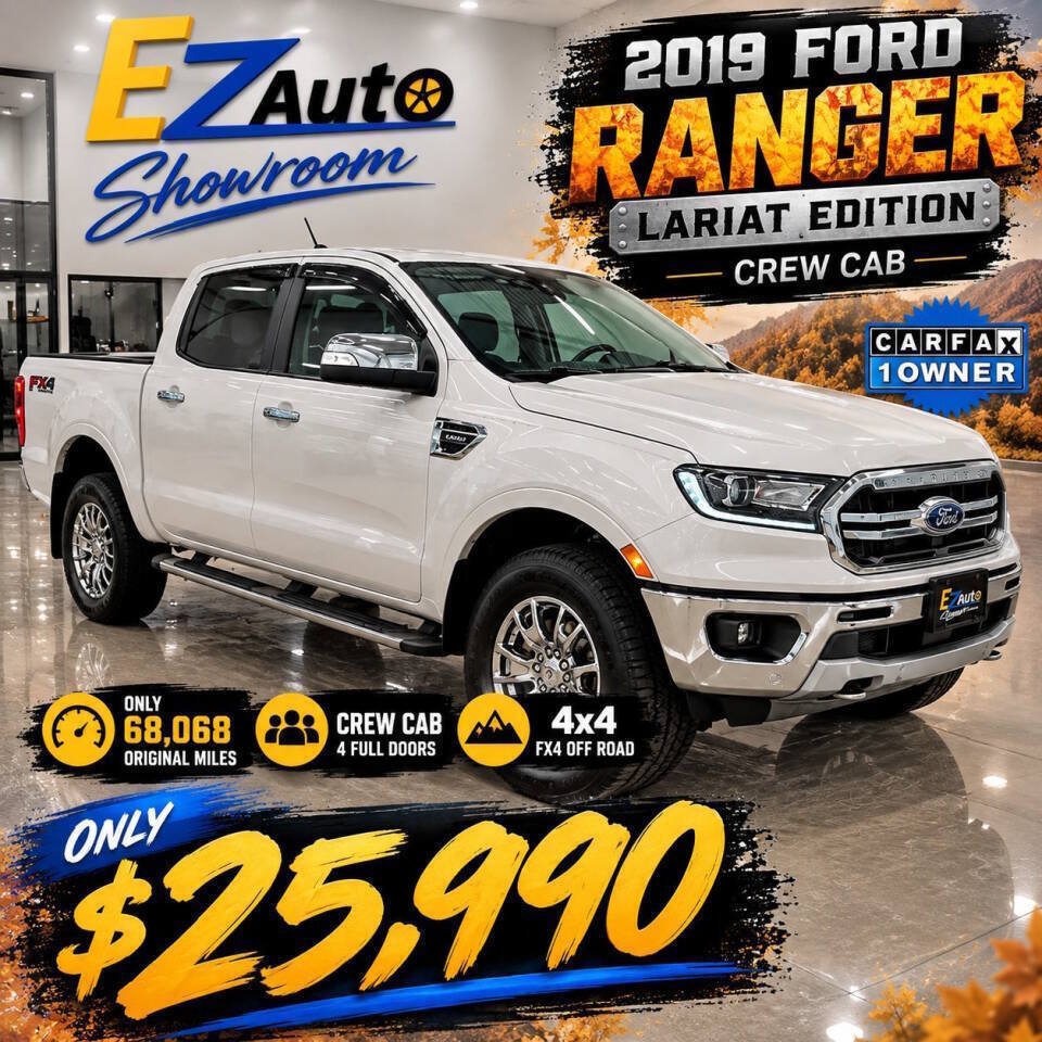 Used 2019 Ford Ranger Lariat w/ Equipment Group 501A Mid AWD/4WD image 1