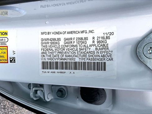 Used 2021 Honda Accord EX-L image 34