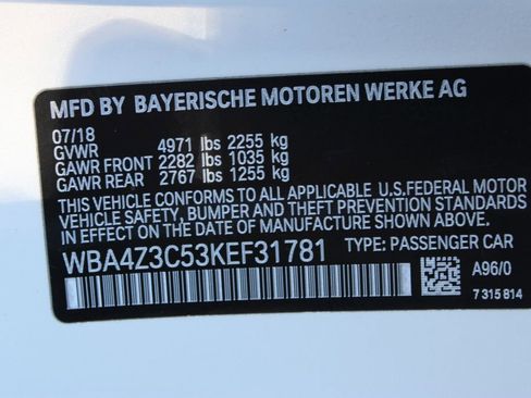 Used 2019 BMW 430i xDrive Convertible w/ Executive Package image 62