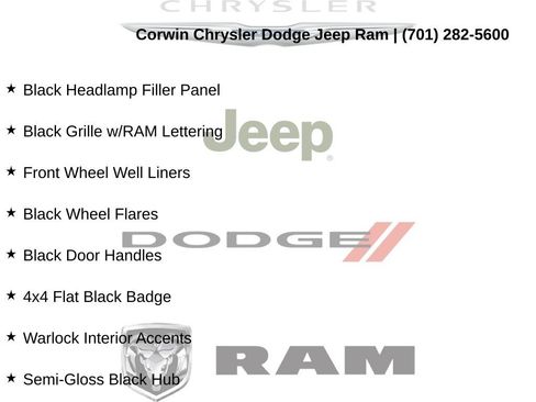 Certified 2021 RAM 1500 Classic Warlock AWD/4WD image 22