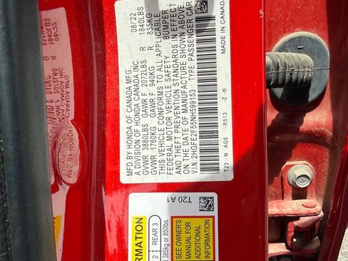 Used 2022 Honda Civic Sport image 34