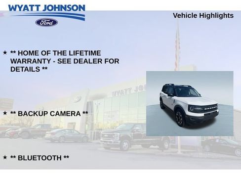 Used 2024 Ford Bronco Sport Outer Banks w/ Tech Package AWD/4WD image 5
