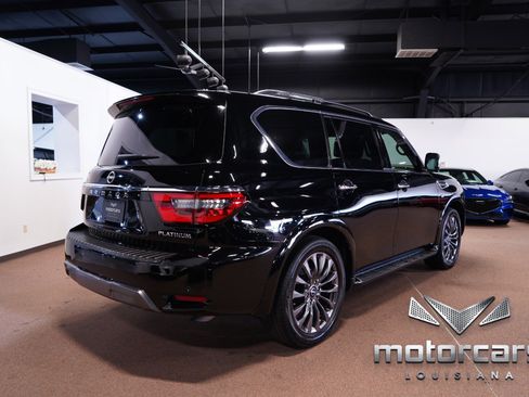 Used 2021 Nissan Armada Platinum w/ Captain's Chairs Package image 7