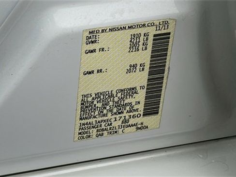 Used 2014 Nissan Altima 2.5 S w/ Display Audio Package image 32